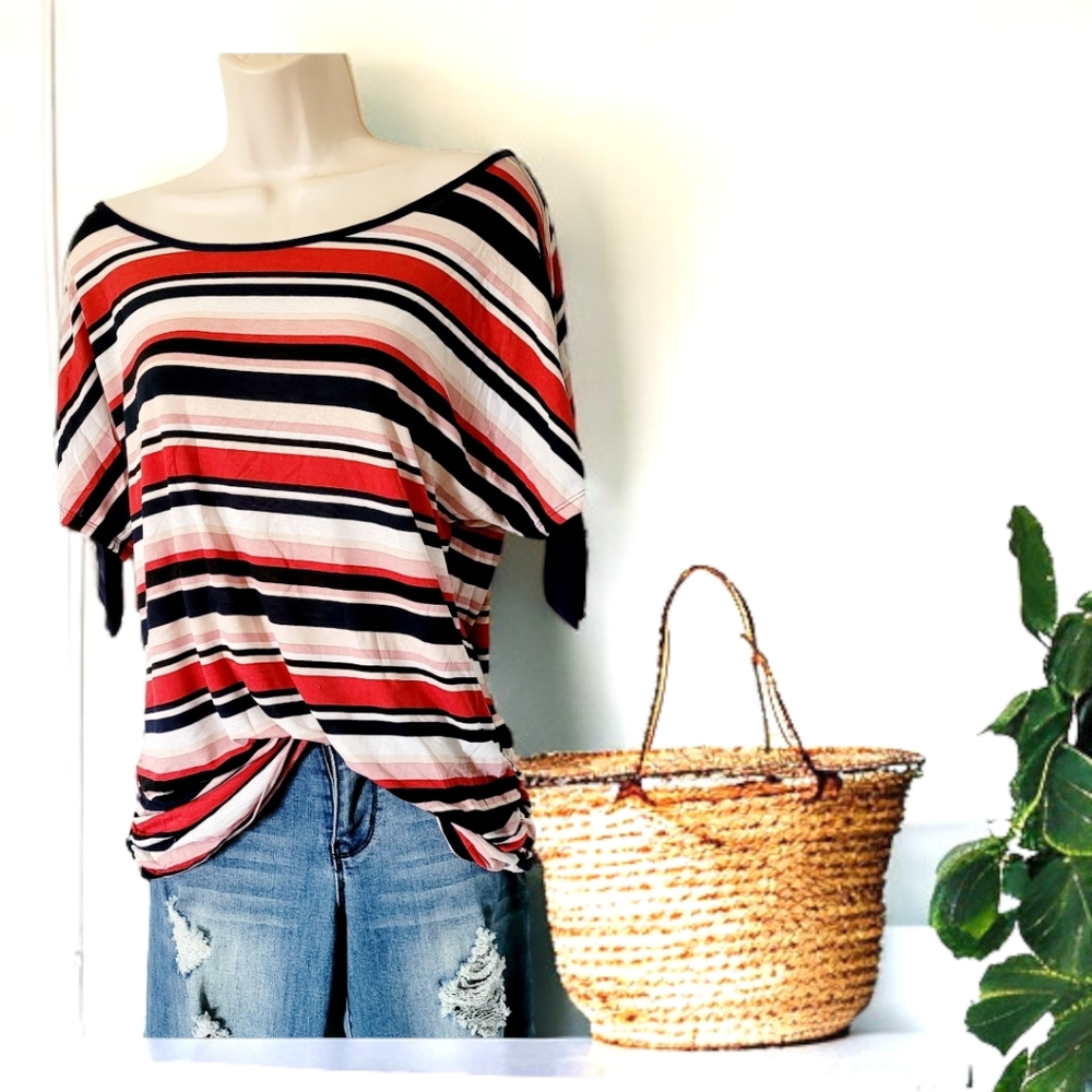 Maturity striped blouse by tutta Bella size xl